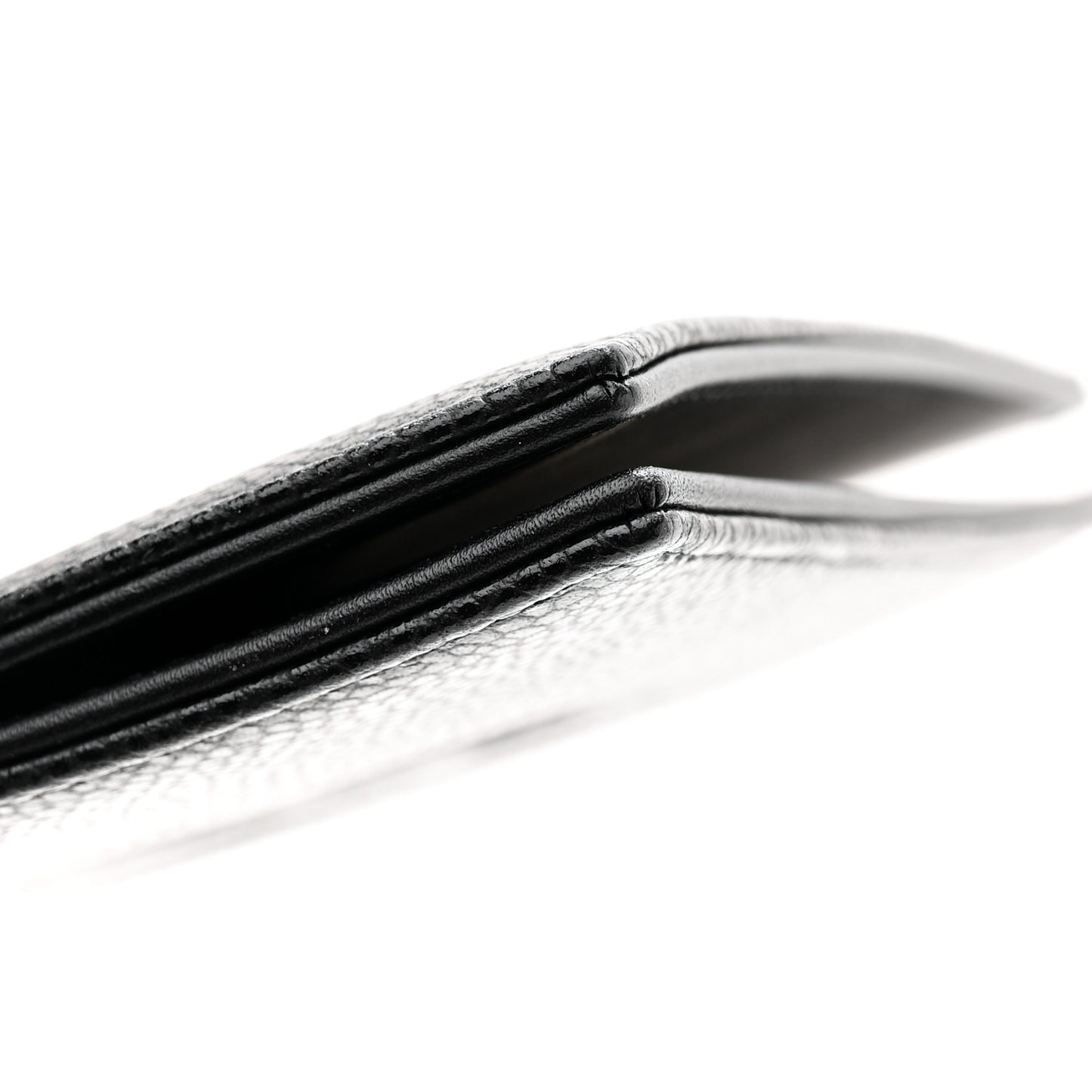 Caviar Timeless Passport Holder Black