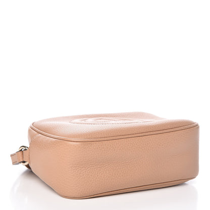Gucci Pebbled Calfskin Small Soho Disco Bag Rose Beige 4 of 9