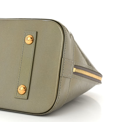 Louis Vuitton Vernis Alma PM Gris Art Deco 9 of 11