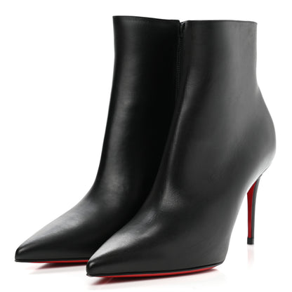 Christian Louboutin Calfskin So Kate Booty 85 Ankle Boots 36 Black 3 of 9