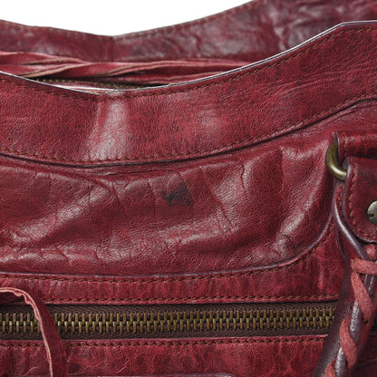 Balenciaga Agneau Classic Hardware City Bordeaux 8 of 16