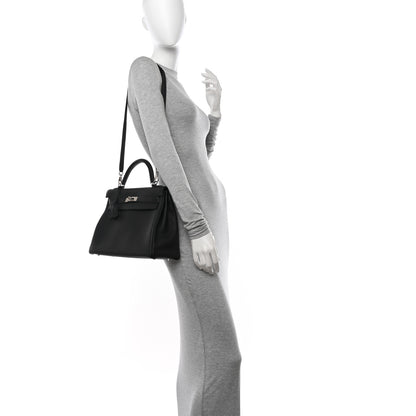 Hermes Togo Kelly Retourne 32 Black 2 of 11