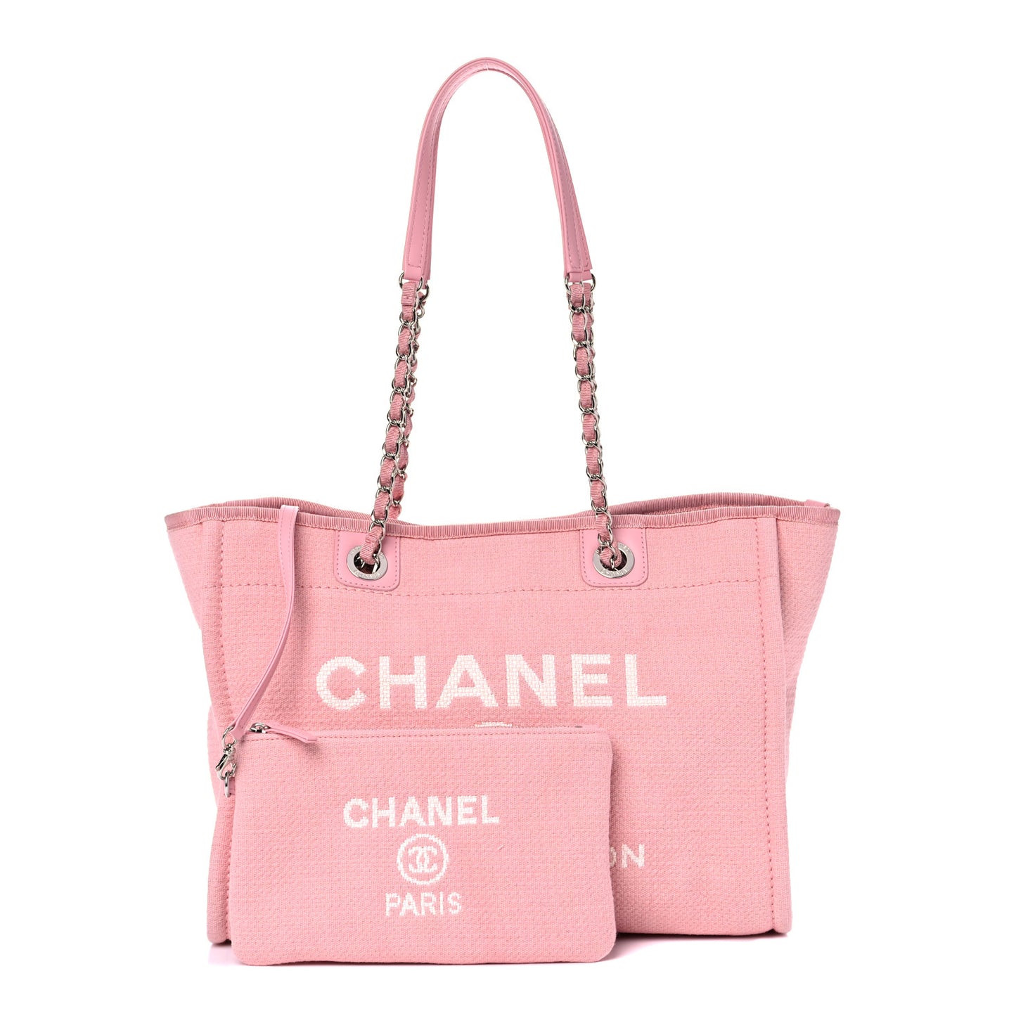 Mixed Fibers Small Deauville Tote Pink