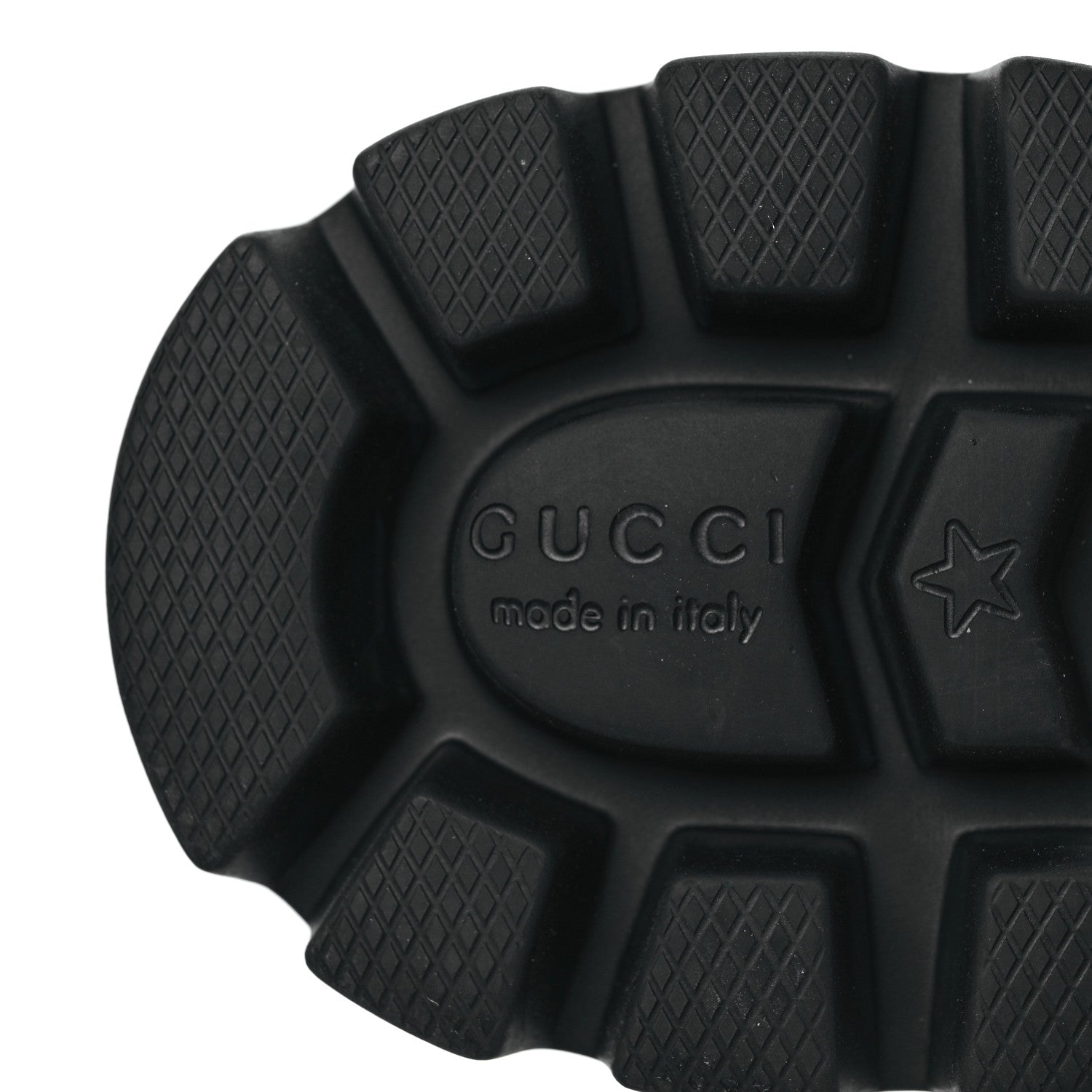 Gucci Rubber Womens Horsebit Ankle Boots 38 Black 7 of 7