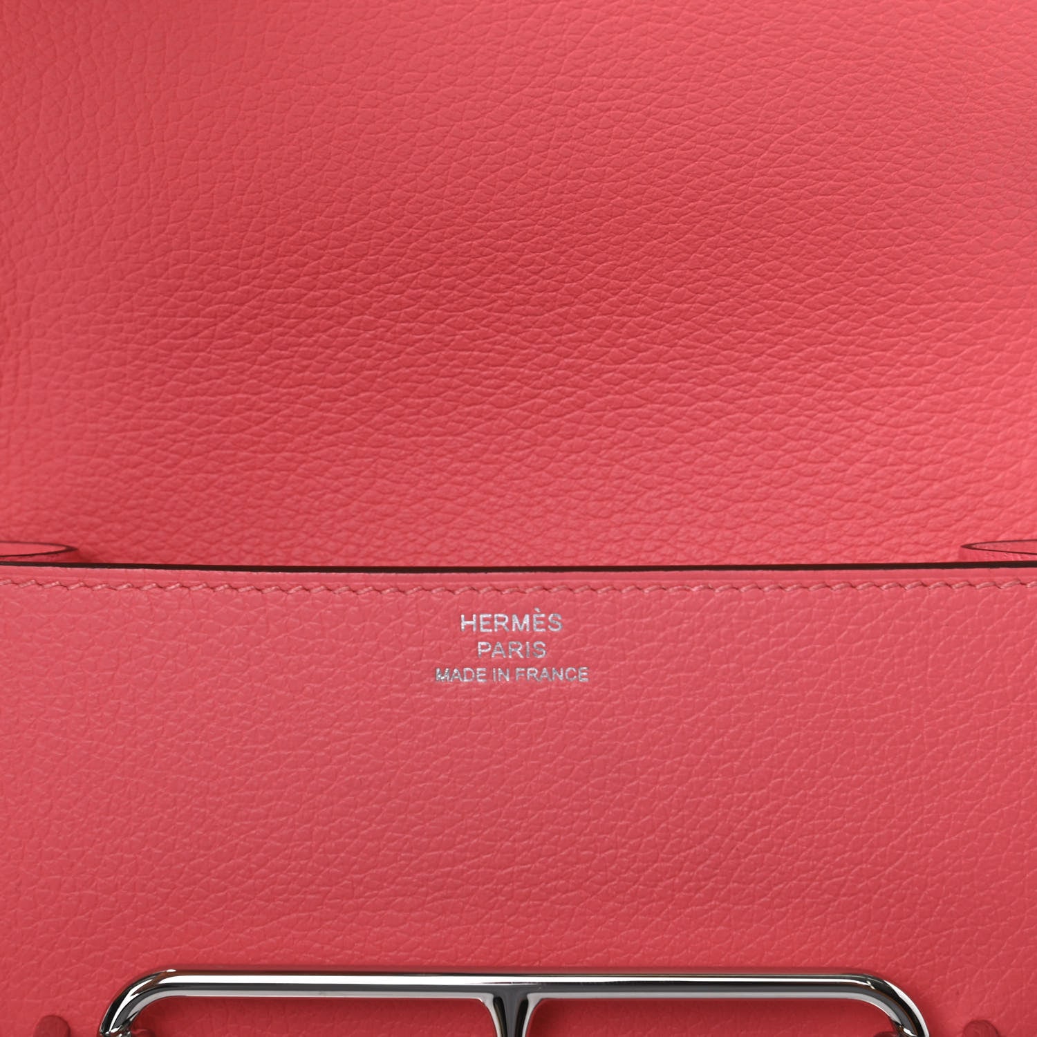 Hermes Evercolor Roulis Slim Wallet Rose Azalee 6 of 9