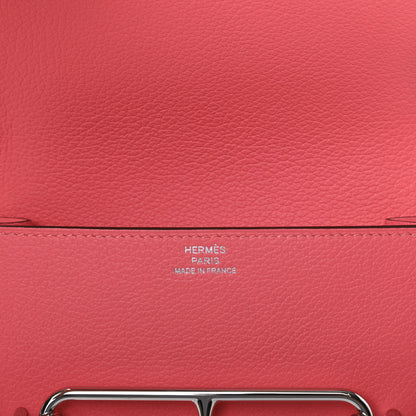 Hermes Evercolor Roulis Slim Wallet Rose Azalee 6 of 9