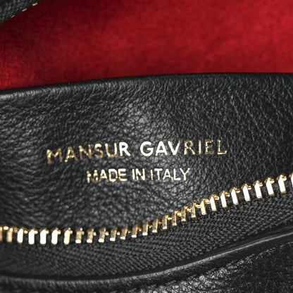 Mansur Gavriel Calfskin Mini Candy Bag Black 6 of 11