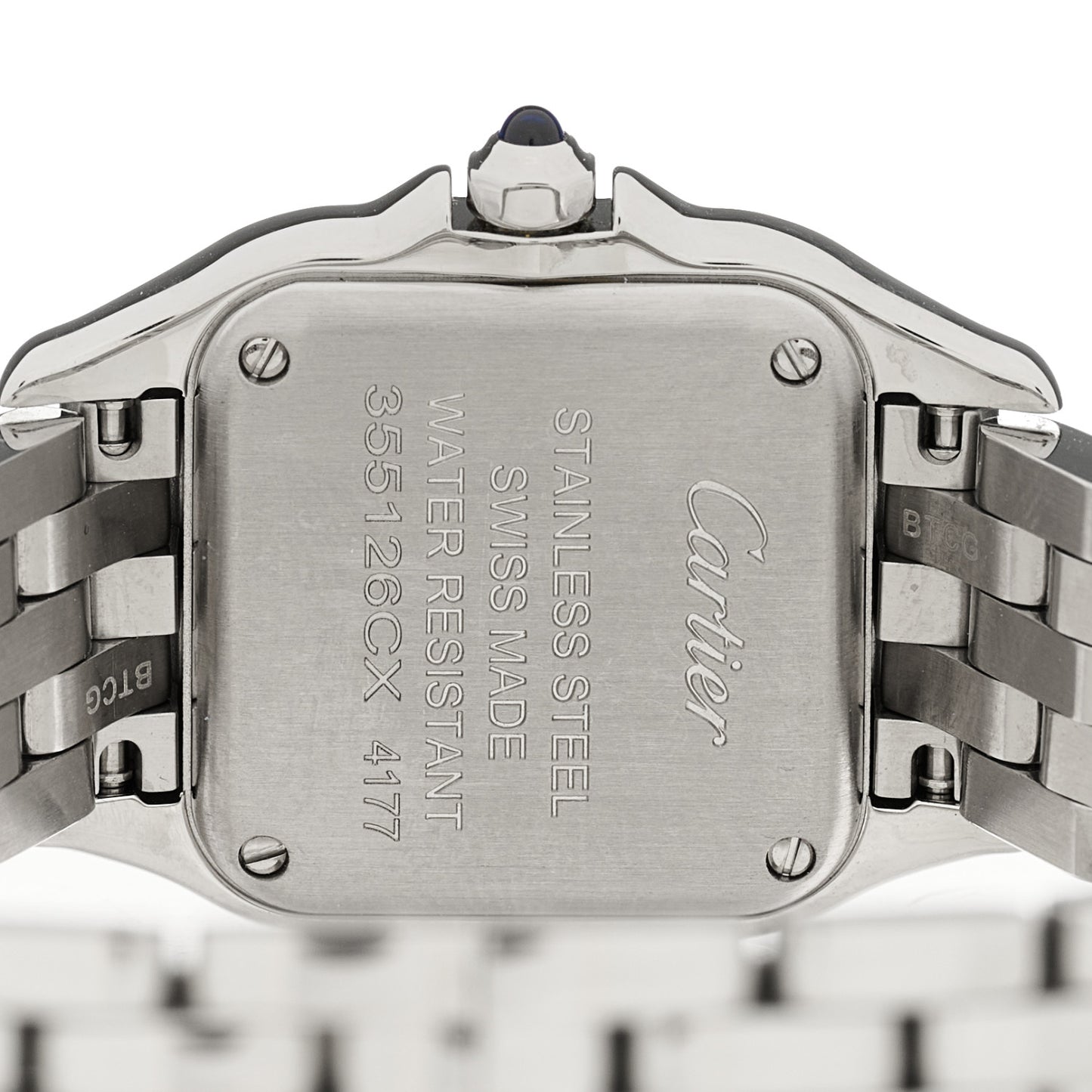 Stainless Steel Diamond 22mm Panthere Quartz Watch