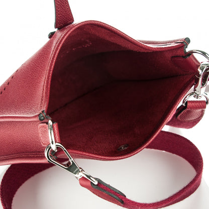 Hermes Epsom Evelyne TPM Rouge Grenat 5 of 7