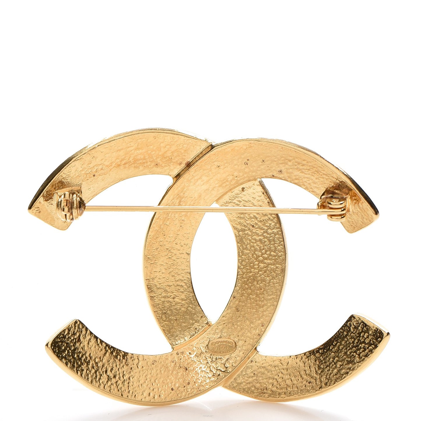 CC Large Brooch Gold