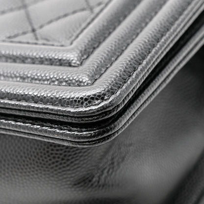 Chanel Caviar Quilted Small Boy Flap Black 10 of 11