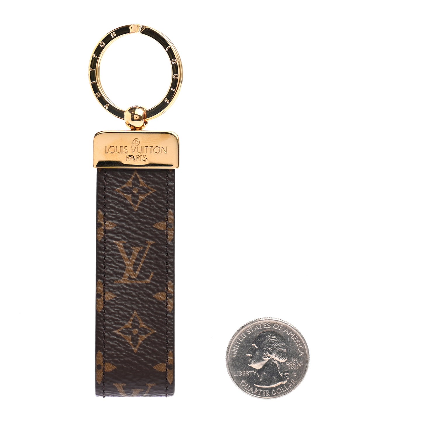 Monogram Dragonne Key Holder