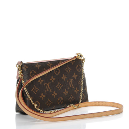 Louis Vuitton Monogram Pallas Clutch Rose Poudre 3 of 9