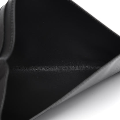 Louis Vuitton Calfskin Felicie Chain Wallet Card Holder Insert Black 5 of 6