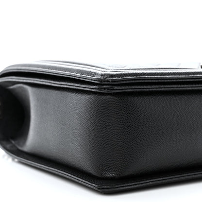 Chanel Caviar Quilted Large Boy Flap Black 9 of 10