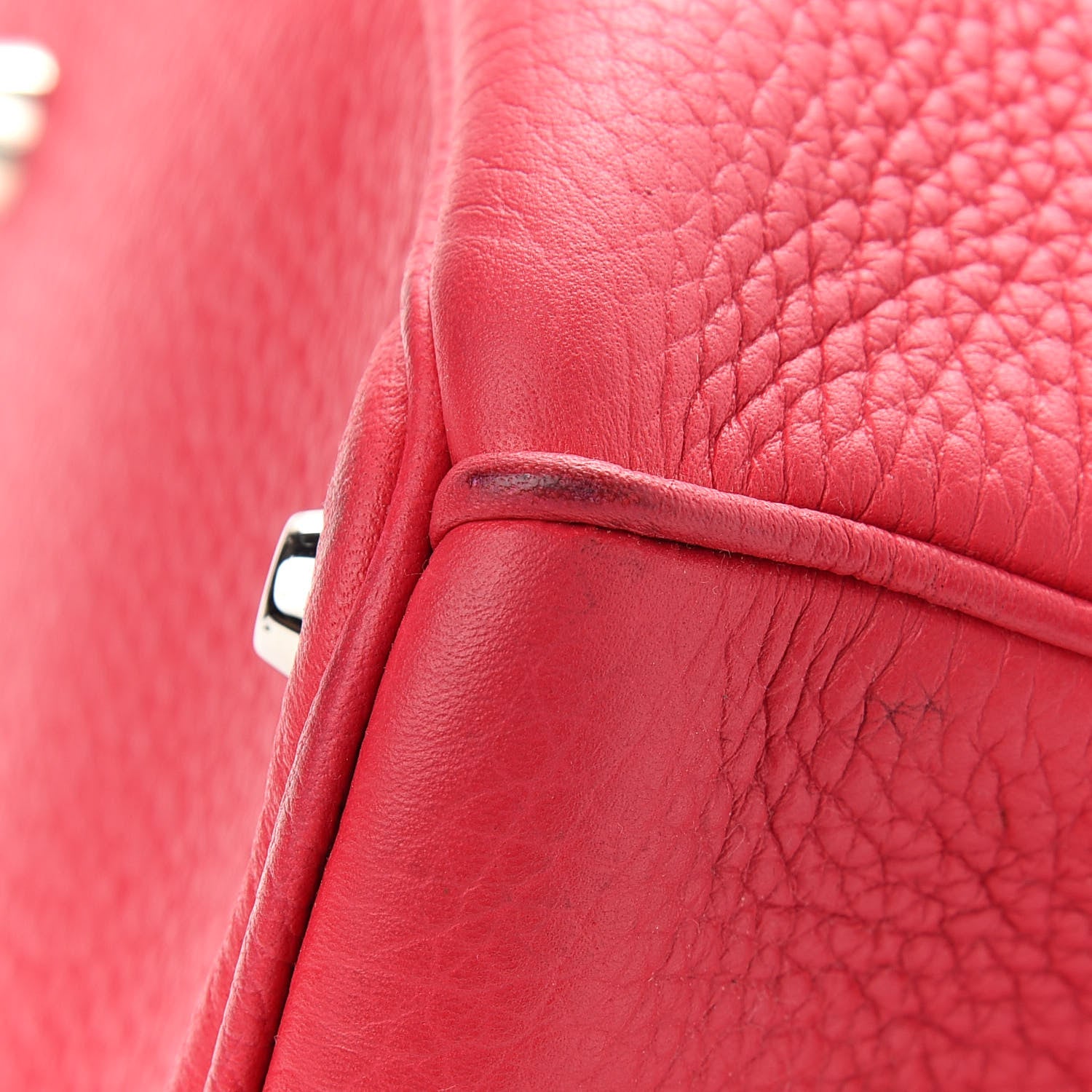 Christian Dior Calfskin Medium Diorissimo Tote Fuchsia 10 of 13