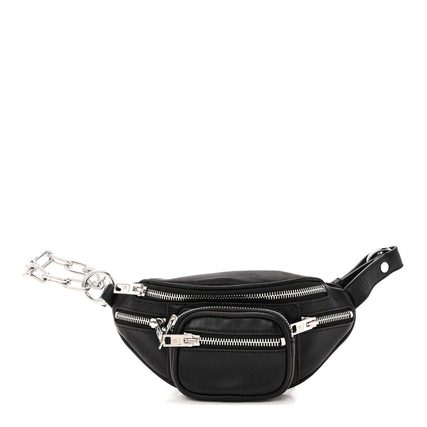 Lambskin Mini Attica Belt Bag Black