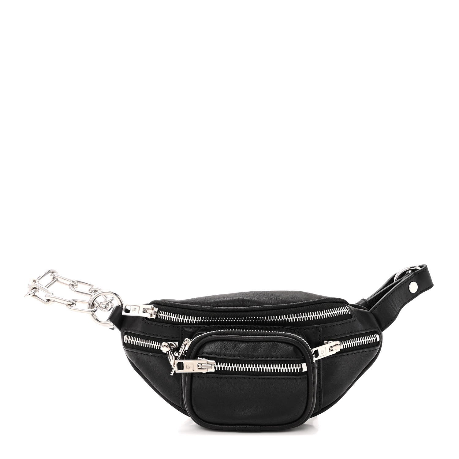 Alexander Wang Lambskin Mini Attica Belt Bag Black 1 of 9