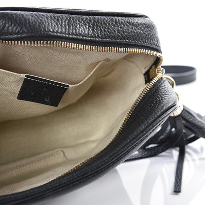 Gucci Pebbled Calfskin Small Soho Disco Bag Black 4 of 10