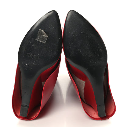 Givenchy Calfskin Shark Lock Pant Boots 41 Red 5 of 7