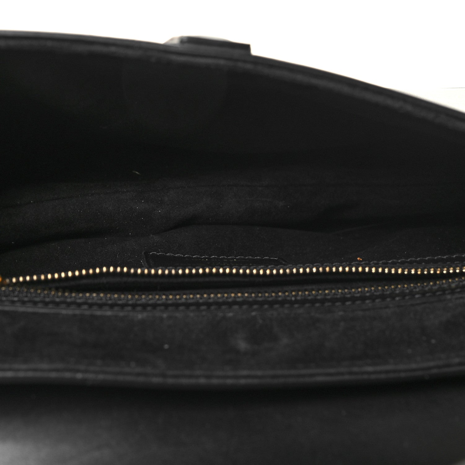 Christian Dior Calfskin Saddle Bag Black 5 of 12