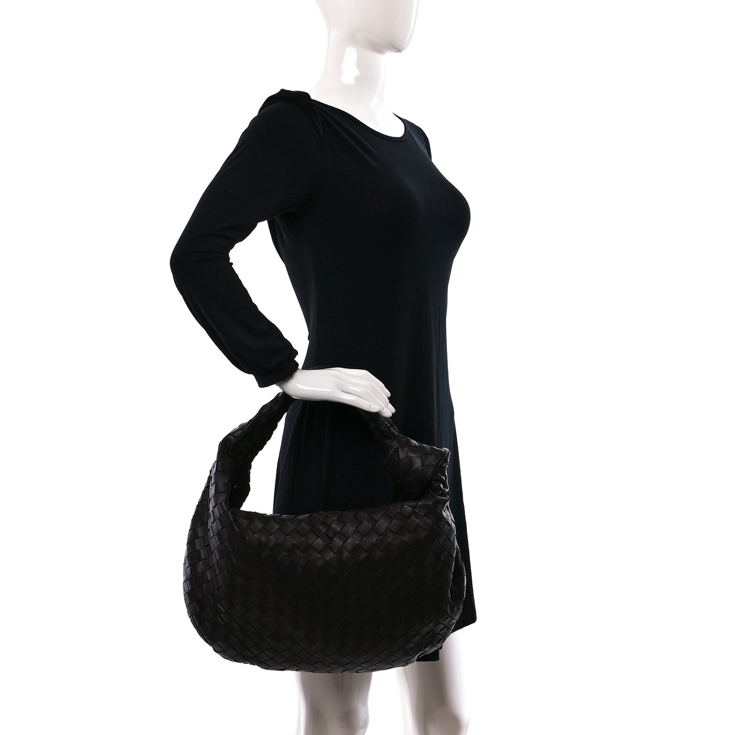 Nappa Intrecciato Small Jodie Fondant
