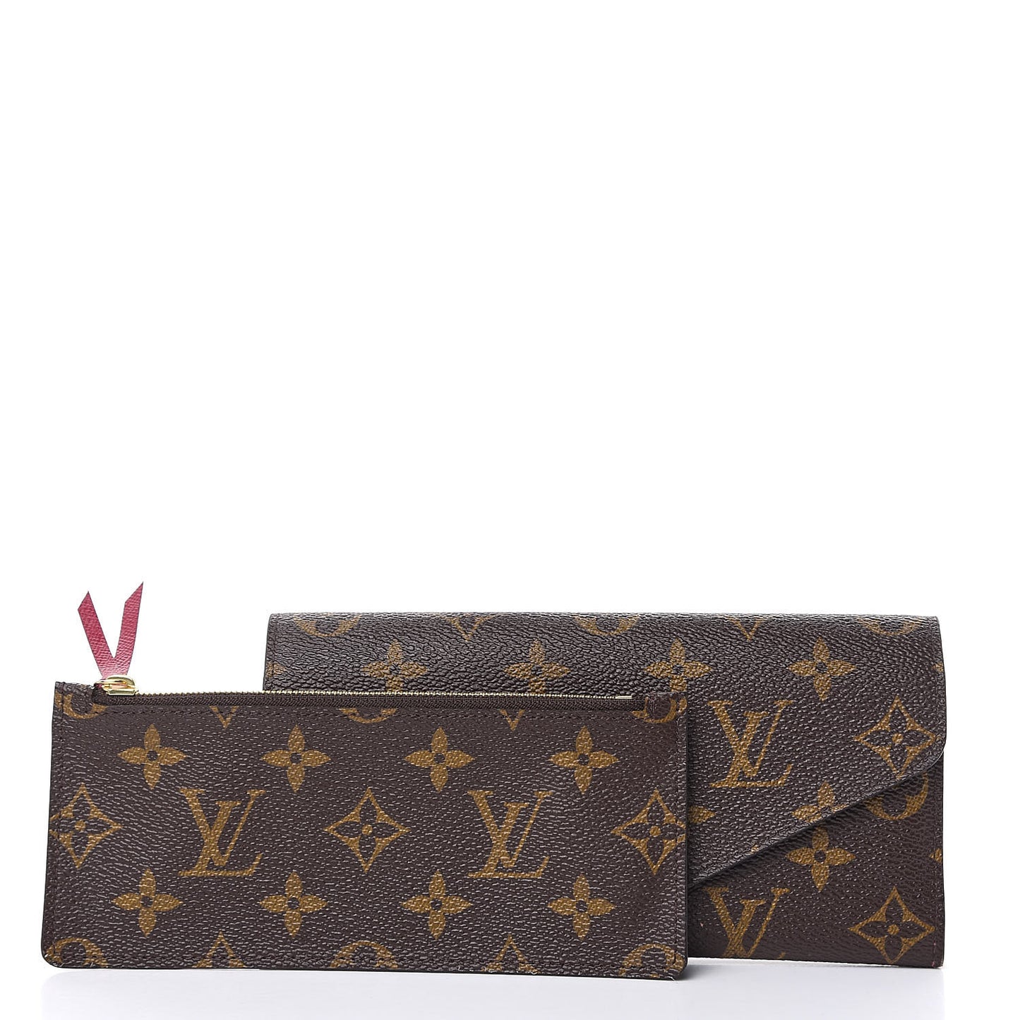 Monogram Josephine Wallet Fuchsia