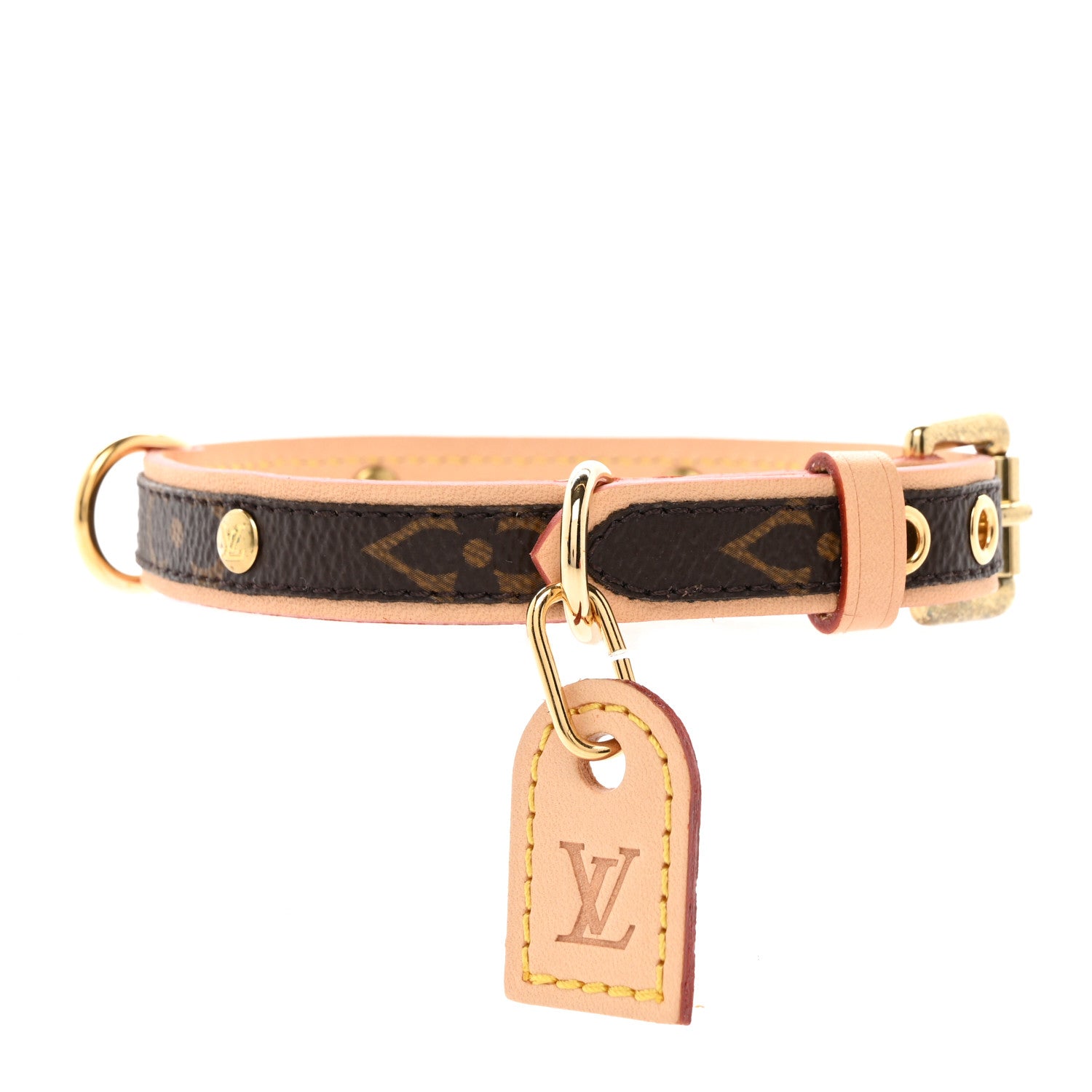 Louis Vuitton Monogram Baxter Dog Collar PM 1 of 6