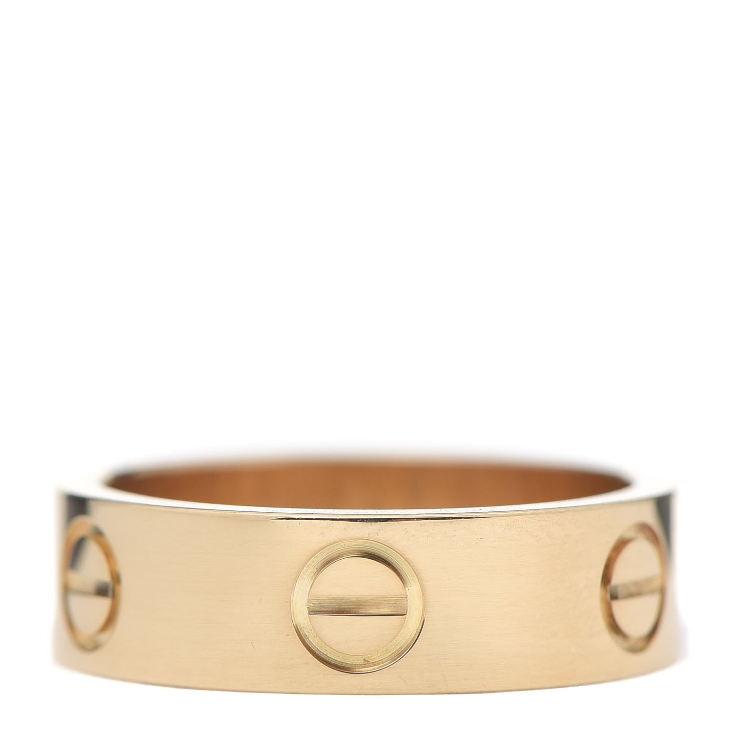 Cartier 18K Yellow Gold 5.5mm LOVE Ring 52 6 3 of 5