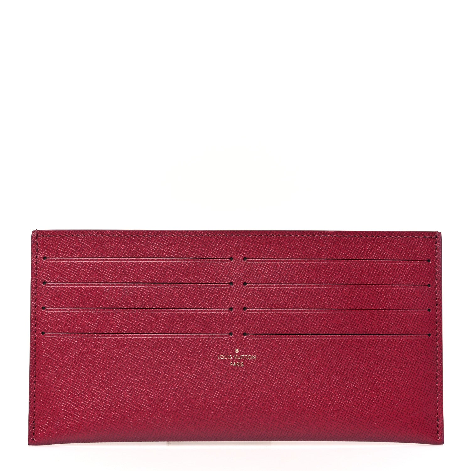 Louis Vuitton Calfskin Pochette Felicie Card Holder Insert Fuchsia 1 of 7