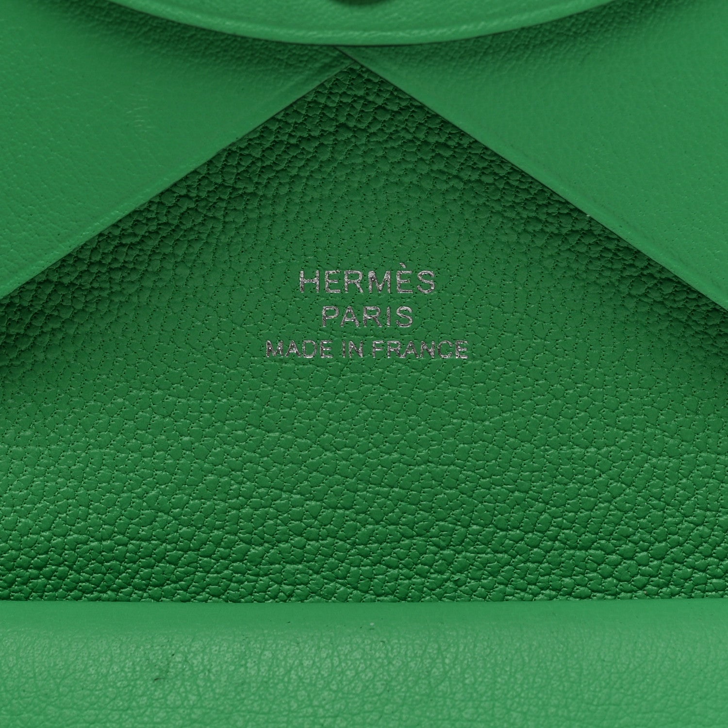 Hermes Swift Compact Saddle Print Calvi Duo Card Case Vert Comics 6 of 7