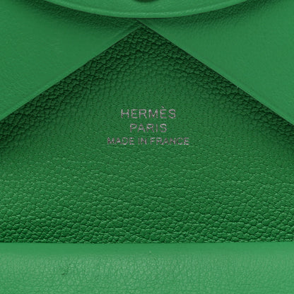 Hermes Swift Compact Saddle Print Calvi Duo Card Case Vert Comics 6 of 7