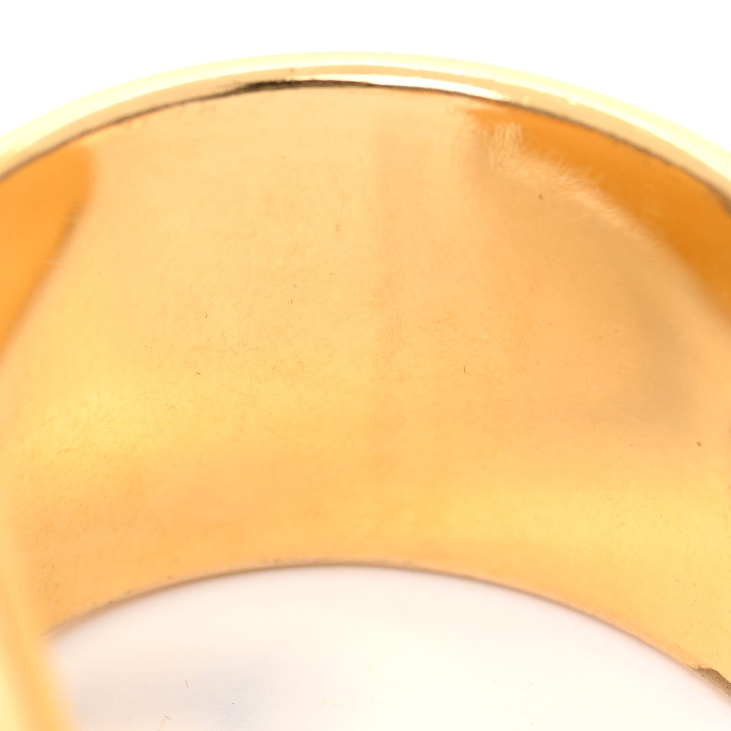 Enamel Extra Wide Clic Clac H Bracelet PM White