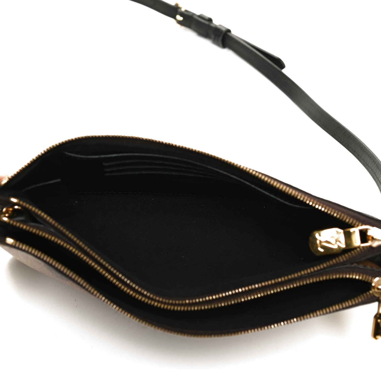 Louis Vuitton Reverse Monogram Giant Double Zip Pochette 4 of 10