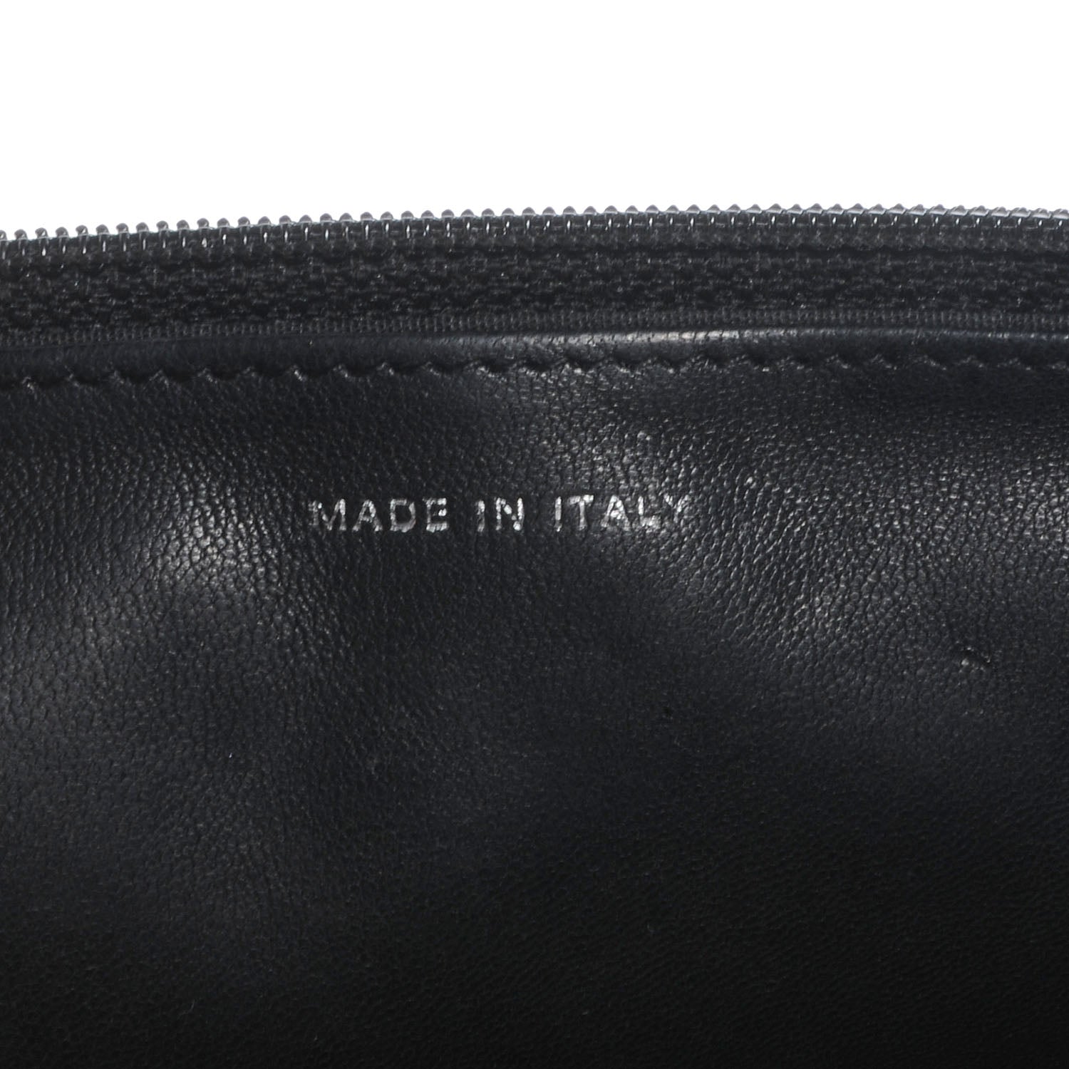 Chanel Lambskin Timeless CC Wallet On Chain WOC Black 8 of 9