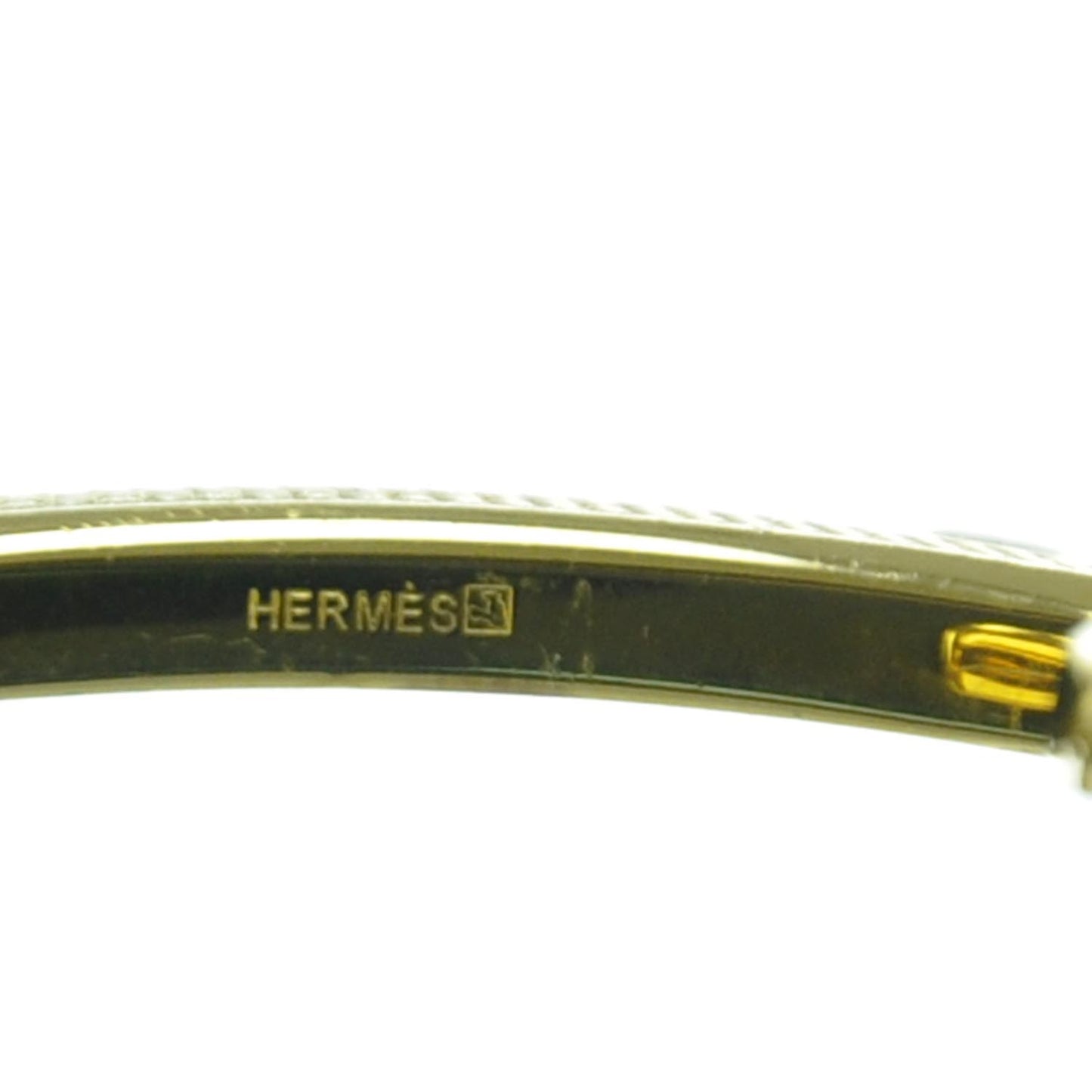 H Belt Buckle Gold