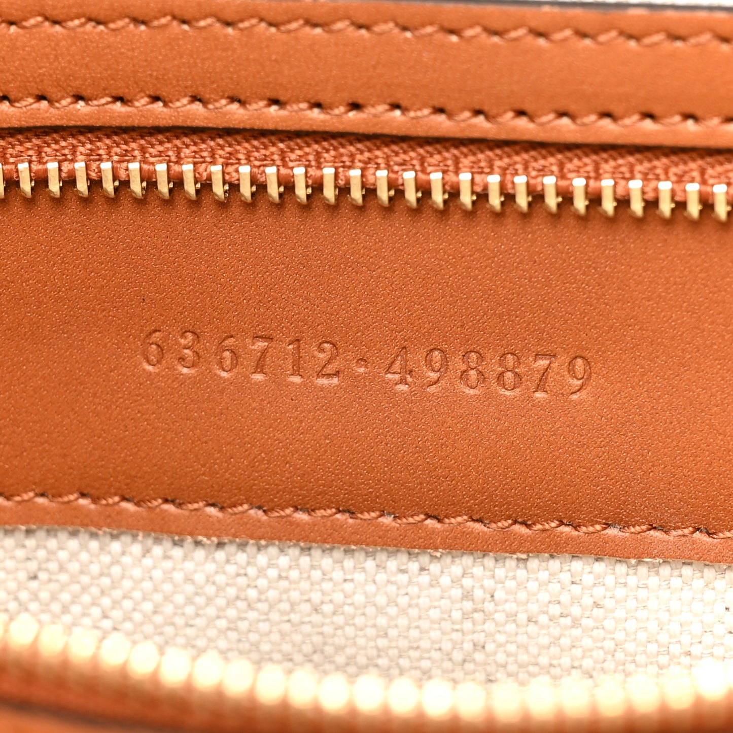 Calfskin Jacquard GG Medium Jackie 1961 Hobo Brown