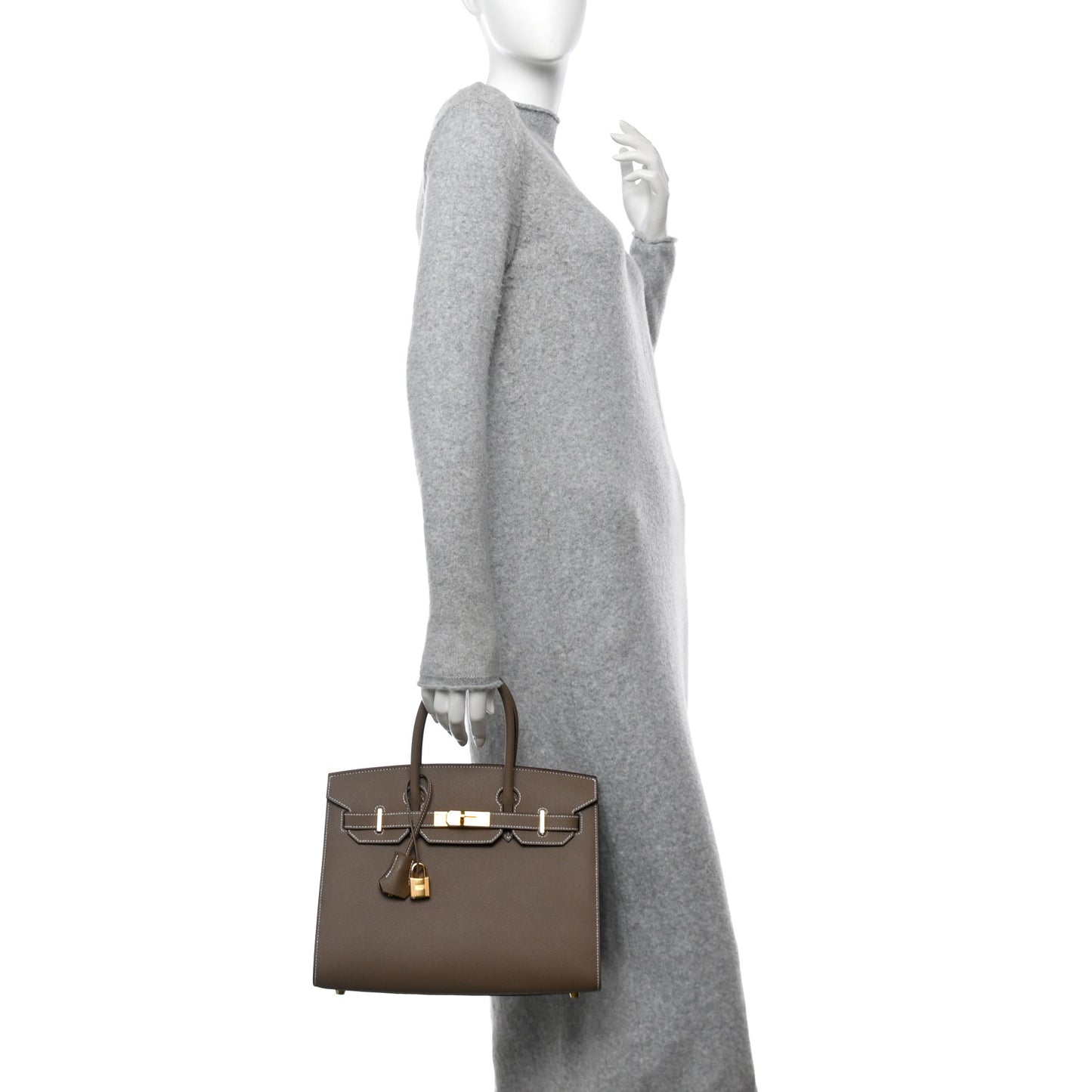 Epsom Birkin Sellier 30 Etoupe