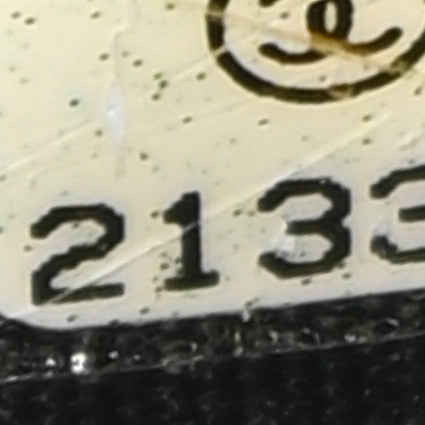 Patent Goatskin Quilted CC Eyelet Wallet On Chain WOC Black