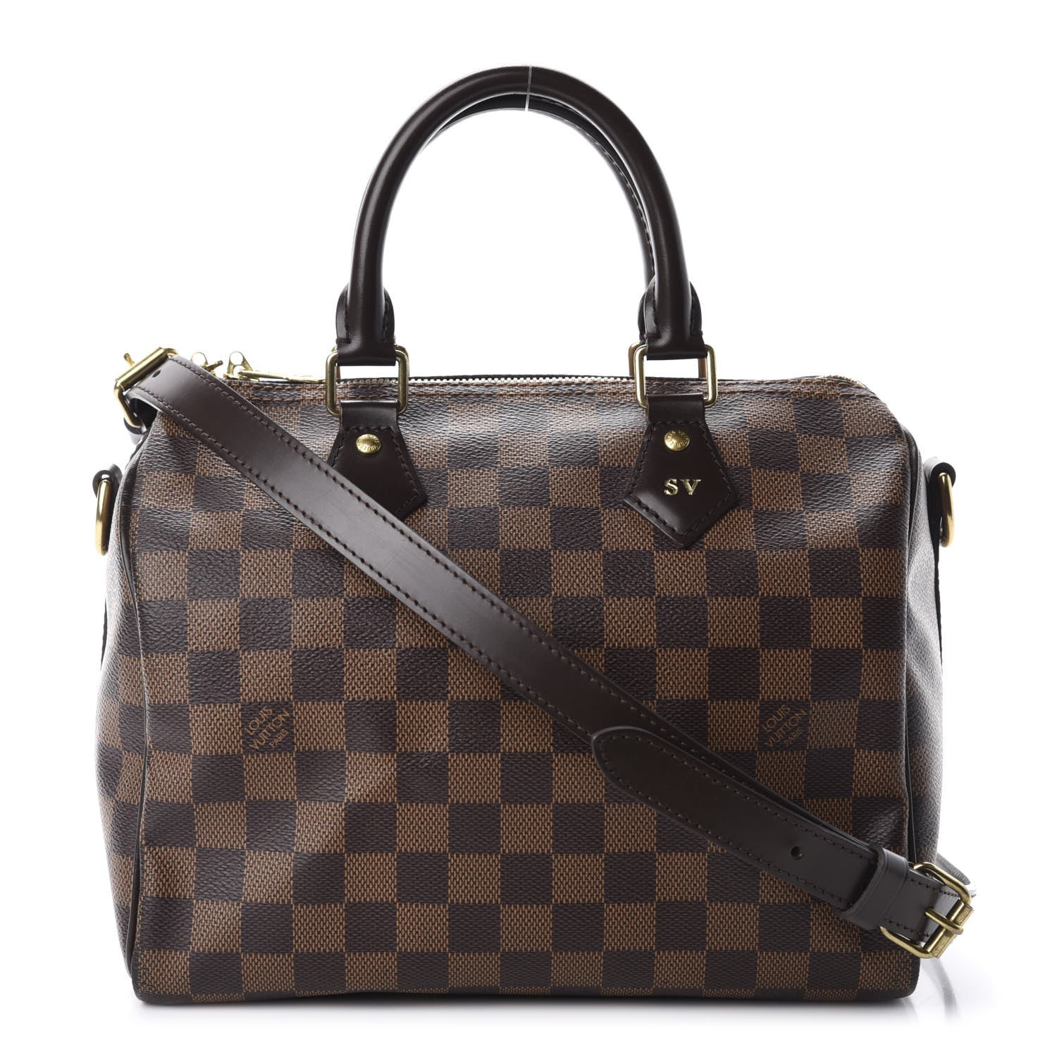 Louis Vuitton Damier Ebene Speedy Bandouliere 25 1 of 14