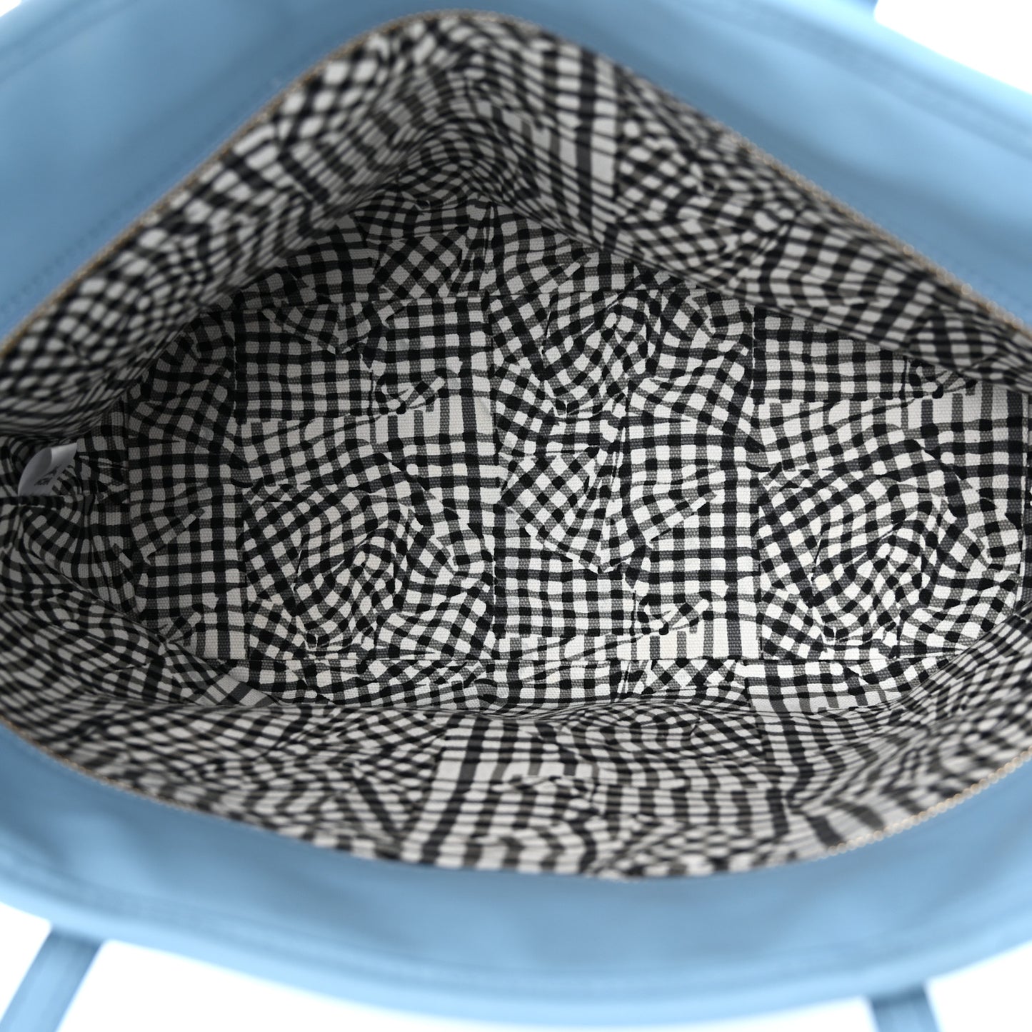 Visetos Medium Anya Zip Top Shopper Tote Blue