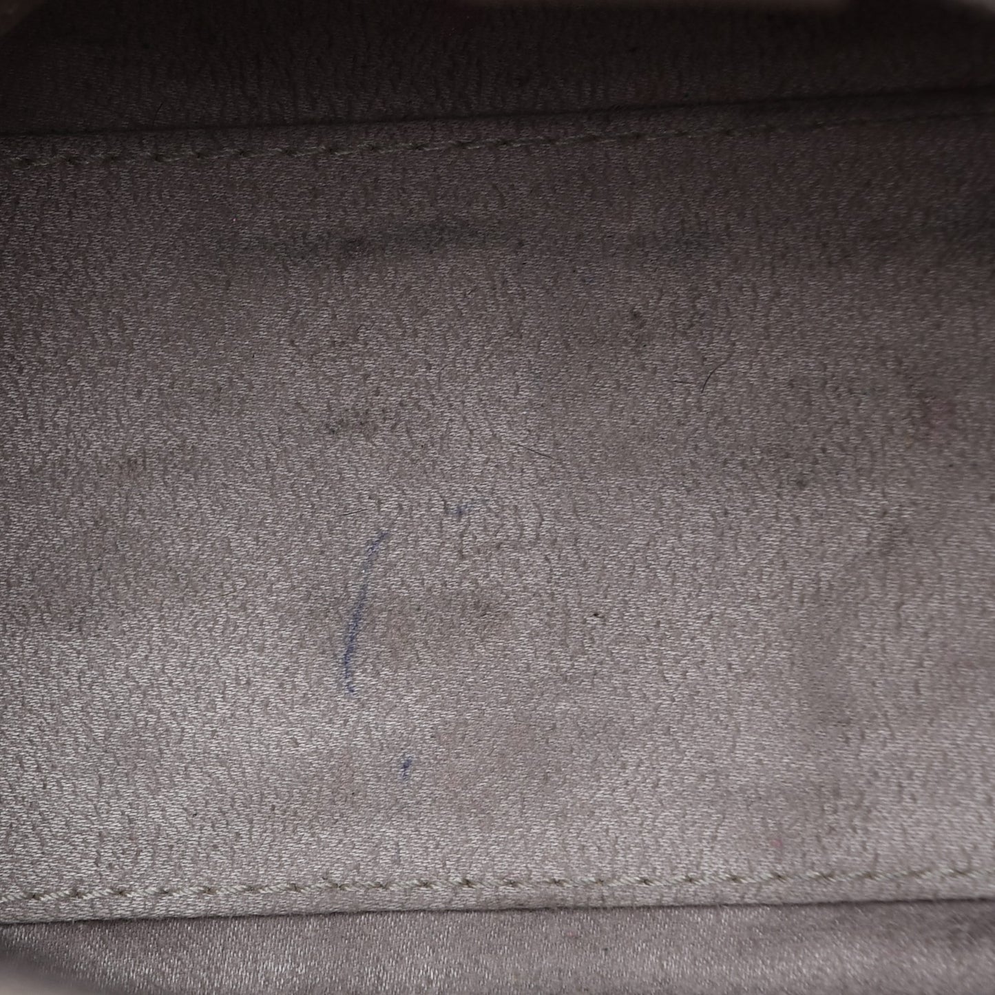Drummed Calfskin Nano Luggage Dune