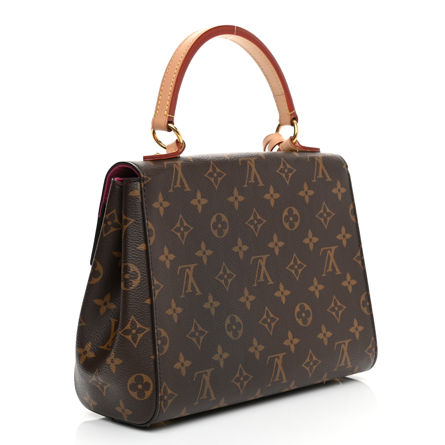 Louis Vuitton Monogram Cluny BB Bordeaux Fuchsia 2 of 9