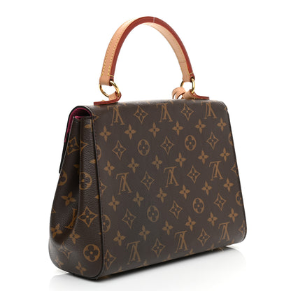 Louis Vuitton Monogram Cluny BB Bordeaux Fuchsia 2 of 9