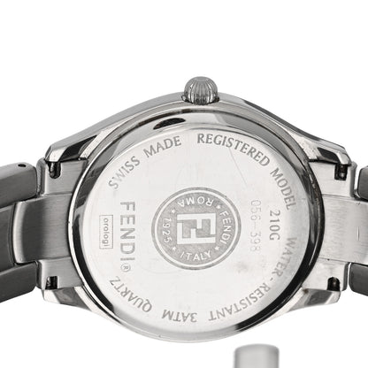 Fendi Stainless Steel 35mm 210G Orologi Quartz Watch Black 4 of 5