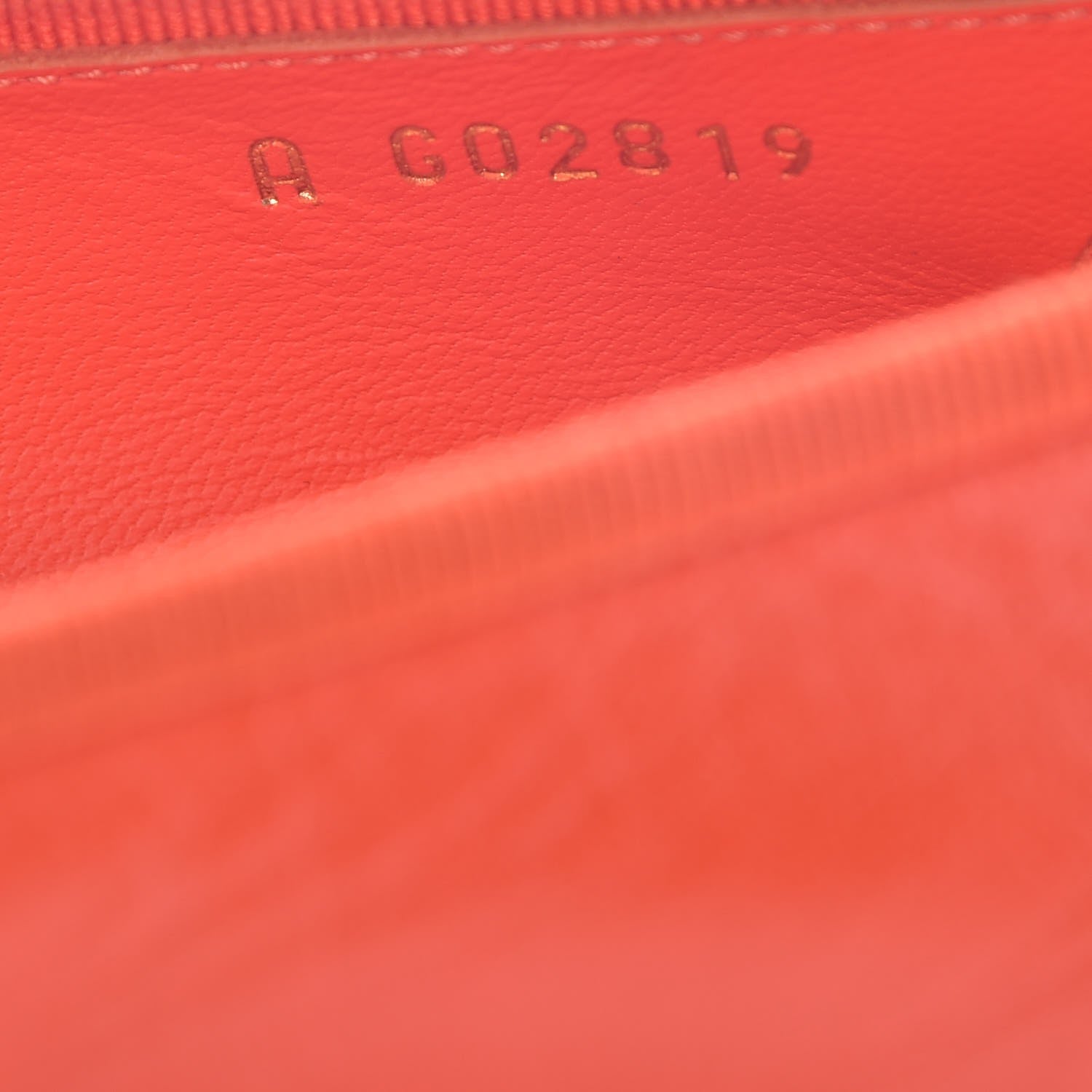 Chanel Goatskin Cap Toe CC Ballerina Flats 37 Orange 8 of 10