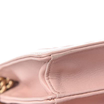 Miu Miu Lambskin Confidential Matelasse Chain Shoulder Bag Orchidea 10 of 11
