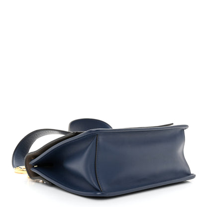 Fendi Vitello Century Opaco F is Fendi Kan I Shoulder Bag Blu Scuro 4 of 14