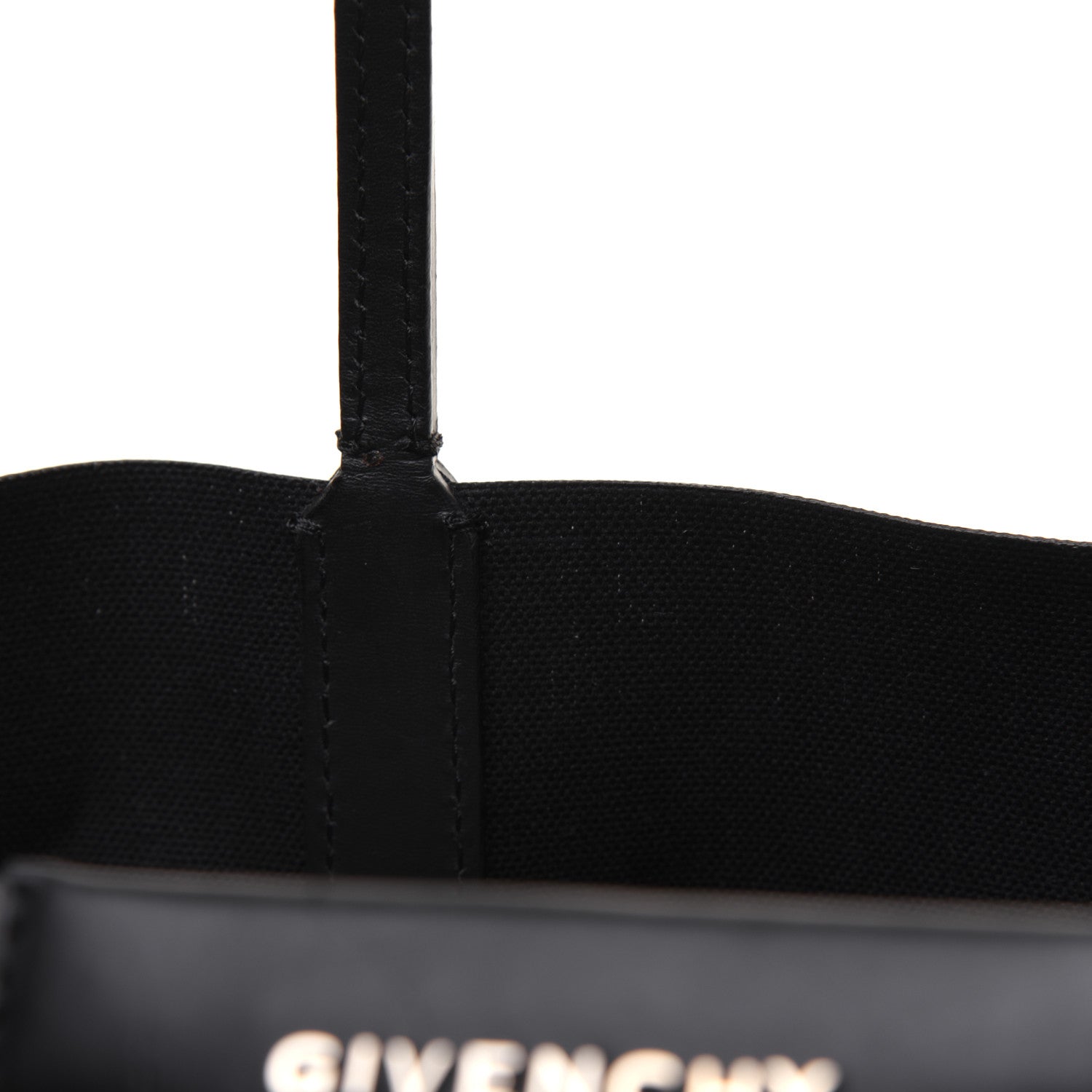 Givenchy Textured Coated Canvas Rottweiler Print Medium Antigona Tote Black 11 of 22