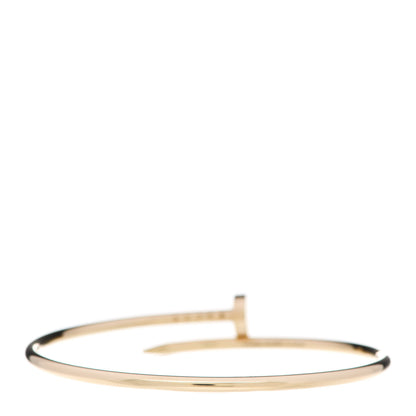 Cartier 18K Yellow Gold Small Juste Un Clou Bracelet 16 3 of 5